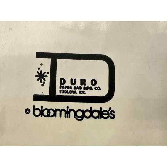 2 VTG Bloomingdale's Paper Bags New Years 1982 & New Years 1980 Matisse - Picture 3 of 9